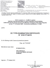 Certifikat CIMAC FSCA